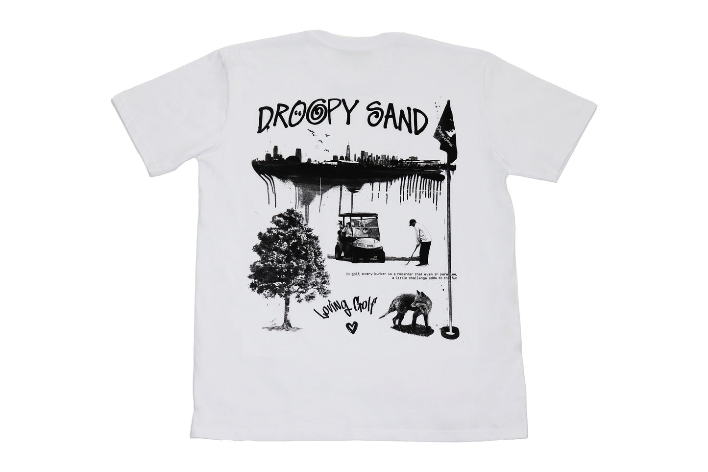 "LOVING GOLF" TEE