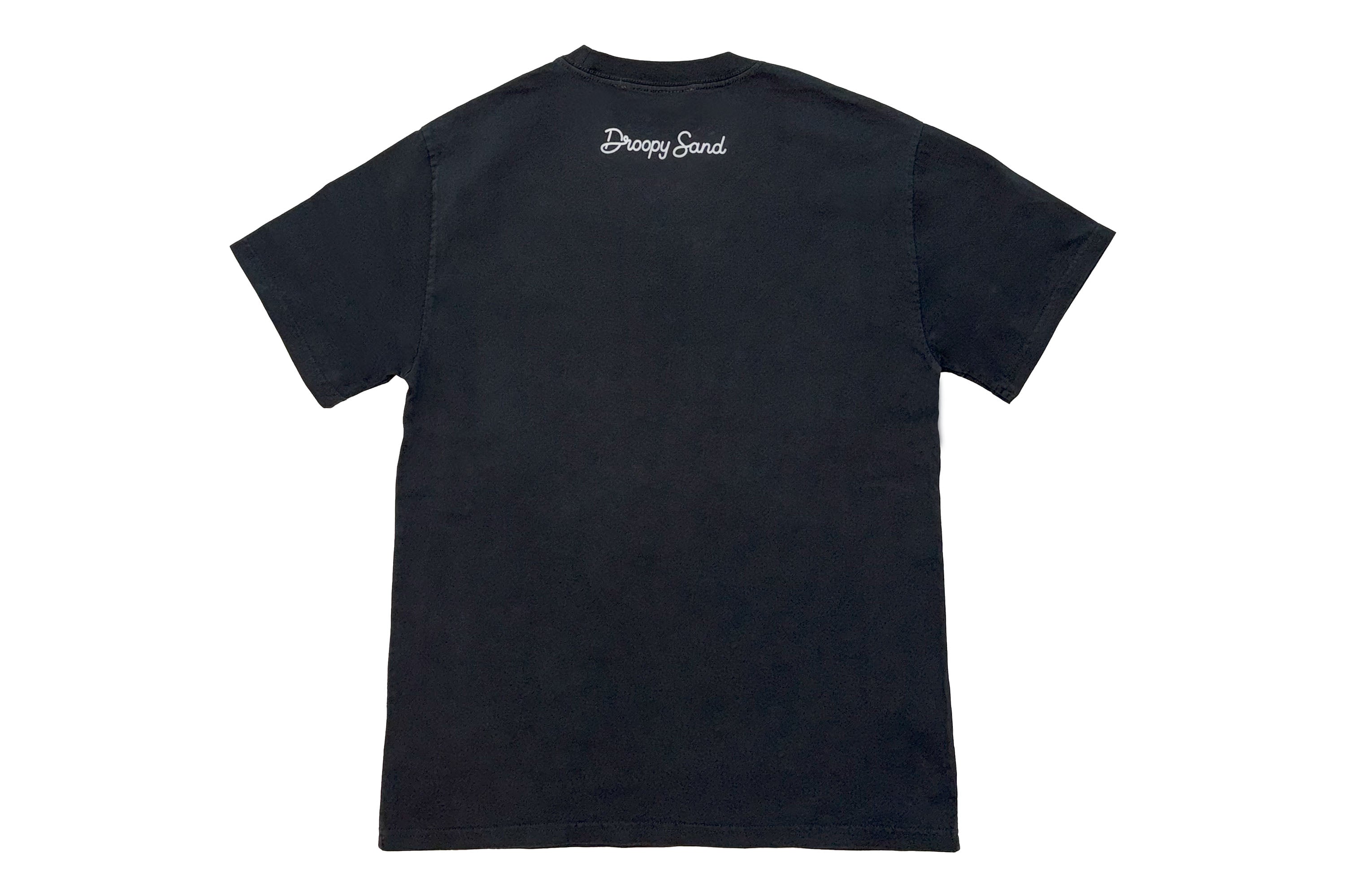 "DREAMING OF FAIRWAYS" FADED BLACK TEE