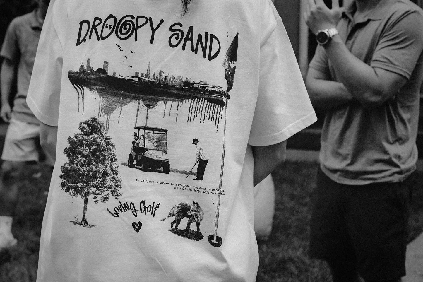 "LOVING GOLF" TEE